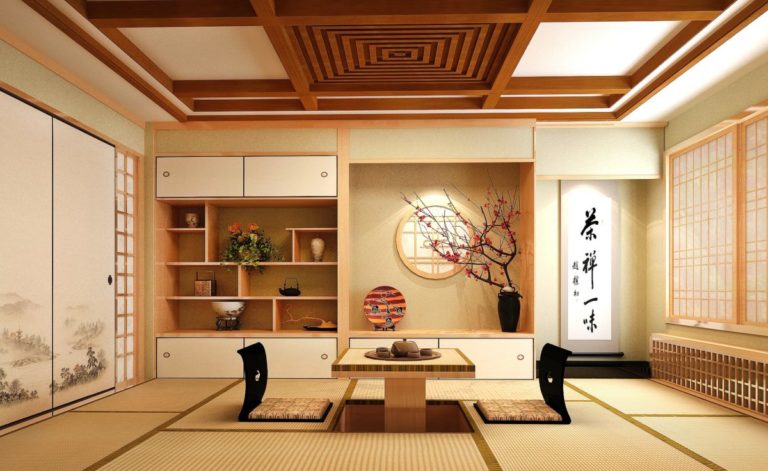 Beautiful room in a Japanese ryokan
